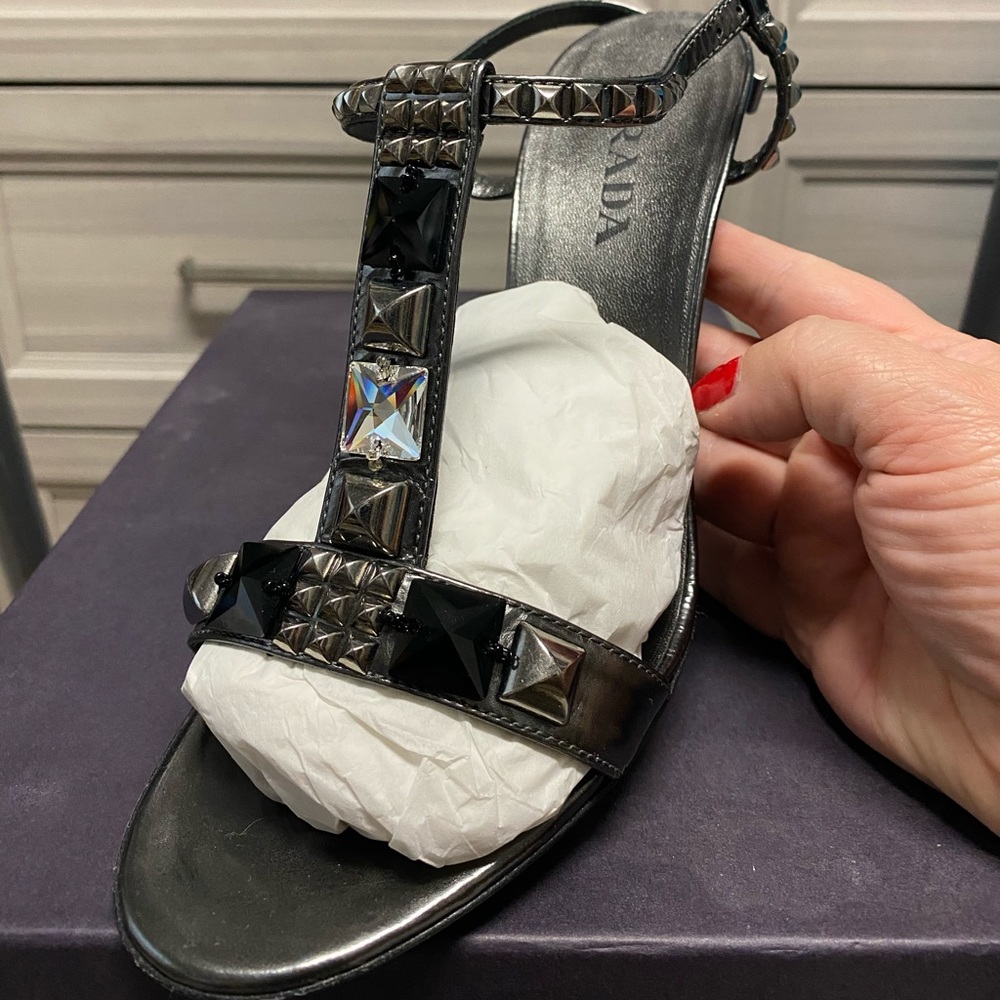 NIB Prada shoes 7 1/2 or 37.5